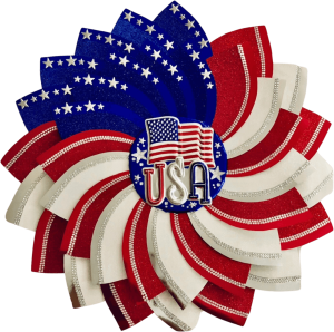 Star-Spangled Flower – Handmade Paper Flower